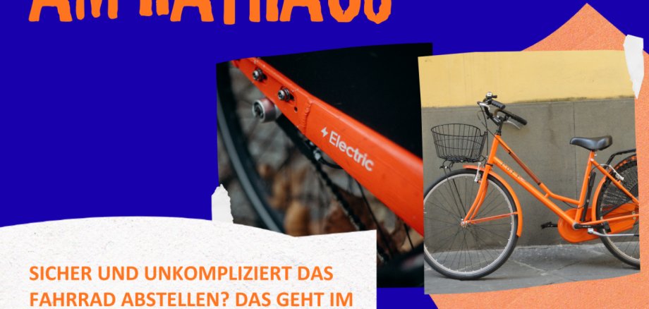 Fahrradkäfig-Flyer - Design