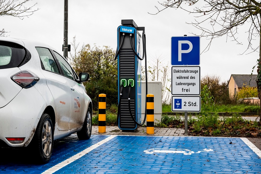 E-Ladesäule Edeka-Supermarkt Hochdorf-Assenheim